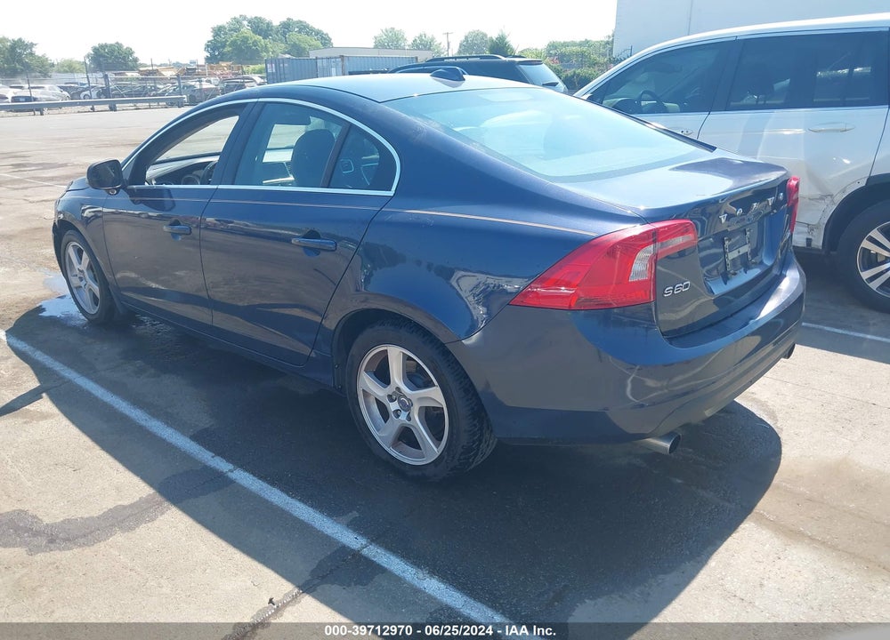 2012 VOLVO S60 T5 VIN: YV1622FS4C2112487
