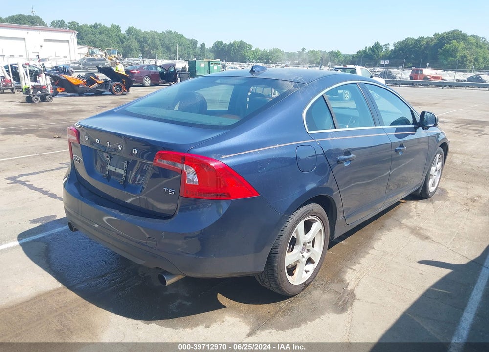 2012 VOLVO S60 T5 VIN: YV1622FS4C2112487