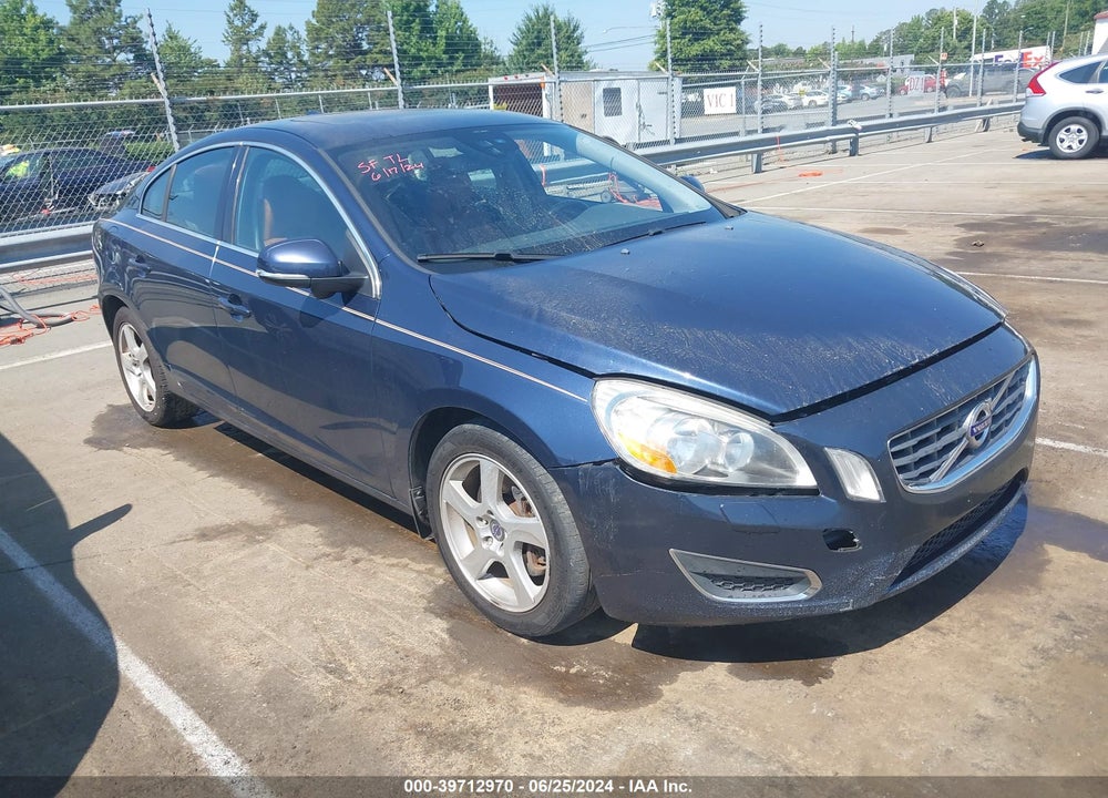 2012 VOLVO S60 T5 VIN: YV1622FS4C2112487