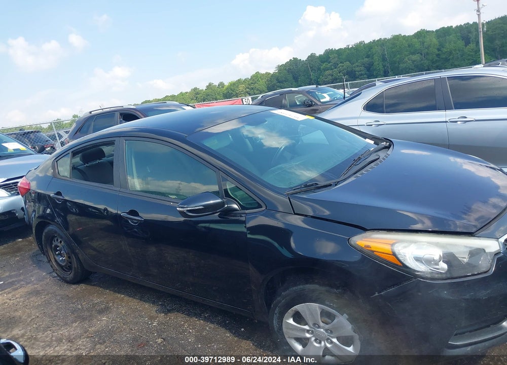 2016 KIA FORTE LX VIN: KNAFX4A67G5550807