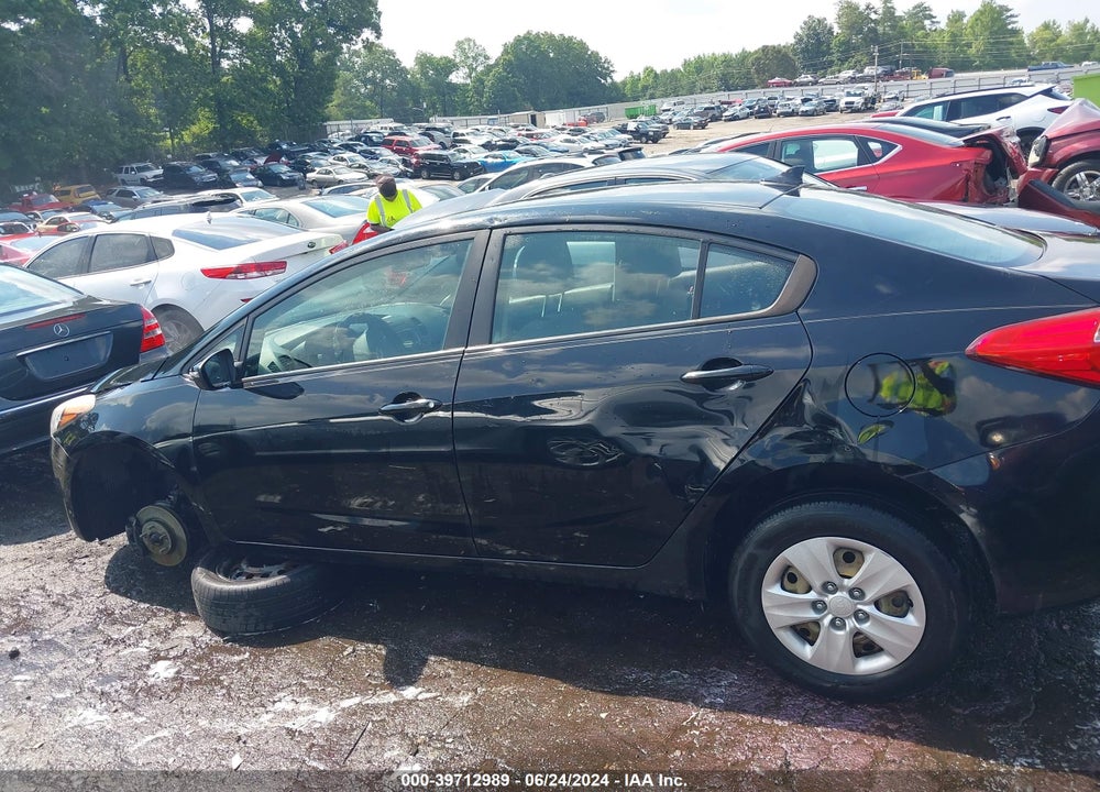 2016 KIA FORTE LX VIN: KNAFX4A67G5550807