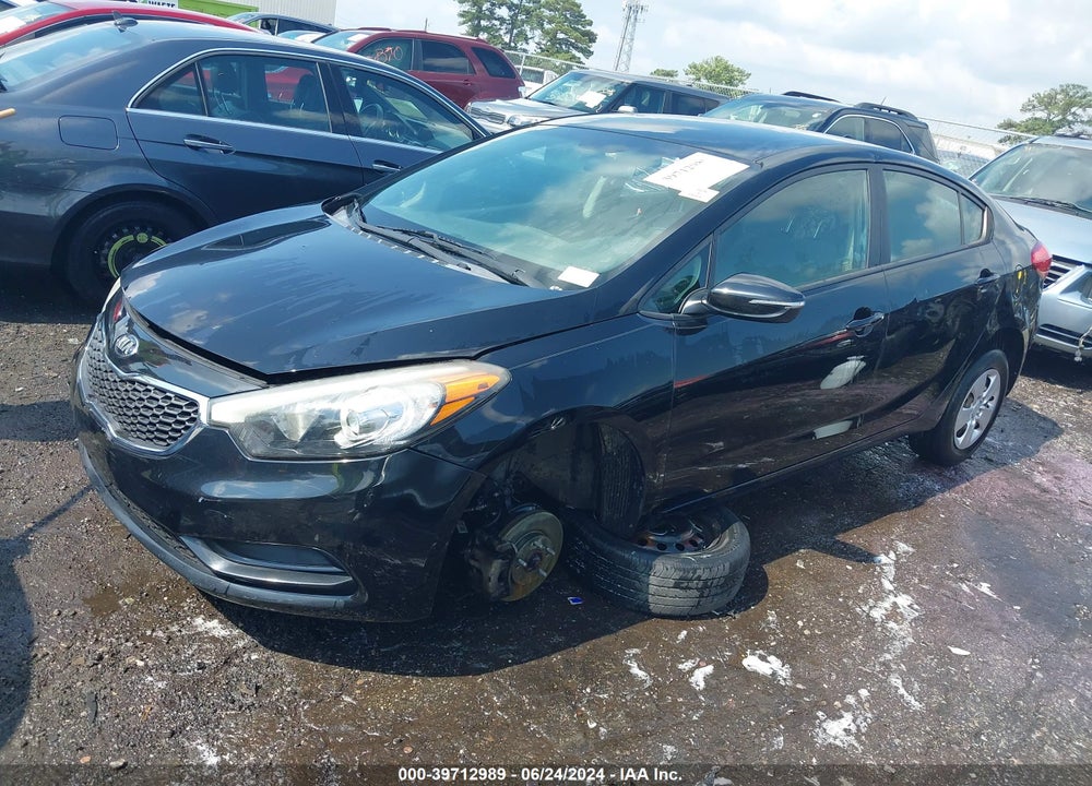 2016 KIA FORTE LX VIN: KNAFX4A67G5550807
