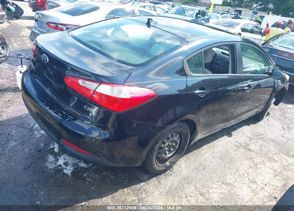 2016 KIA FORTE LX VIN: KNAFX4A67G5550807
