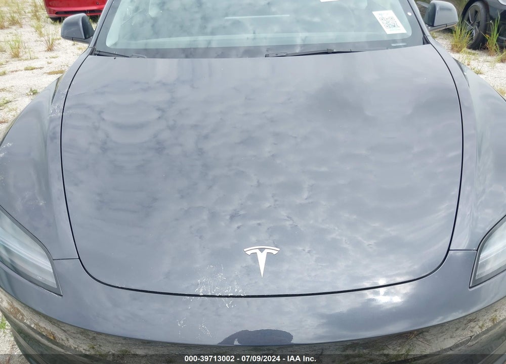 2024 TESLA MODEL 3 REAR-WHEEL DRIVE VIN: 5YJ3E1EA9RF752400