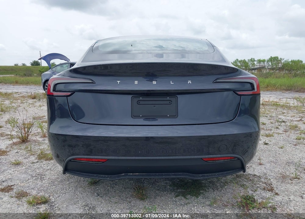 2024 TESLA MODEL 3 REAR-WHEEL DRIVE VIN: 5YJ3E1EA9RF752400