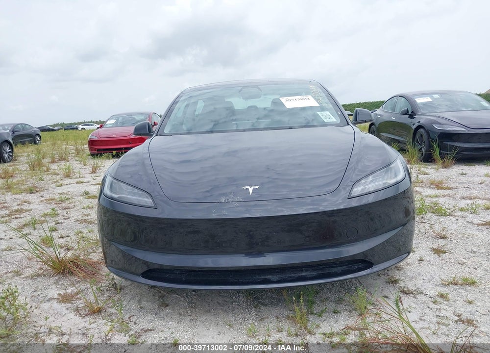 2024 TESLA MODEL 3 REAR-WHEEL DRIVE VIN: 5YJ3E1EA9RF752400