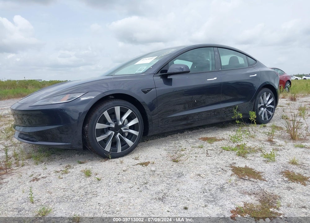 2024 TESLA MODEL 3 REAR-WHEEL DRIVE VIN: 5YJ3E1EA9RF752400