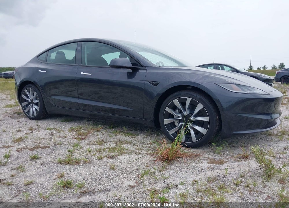 2024 TESLA MODEL 3 REAR-WHEEL DRIVE VIN: 5YJ3E1EA9RF752400