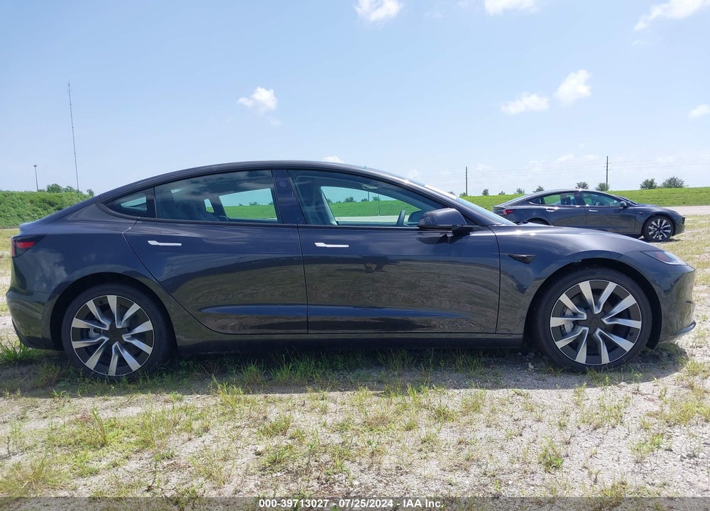 2024 TESLA MODEL 3 REAR-WHEEL DRIVE VIN: 5YJ3E1EAXRF751319