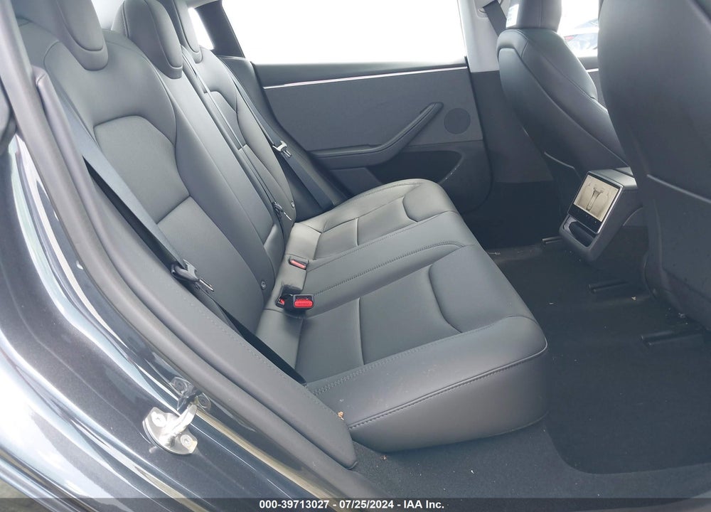 2024 TESLA MODEL 3 REAR-WHEEL DRIVE VIN: 5YJ3E1EAXRF751319