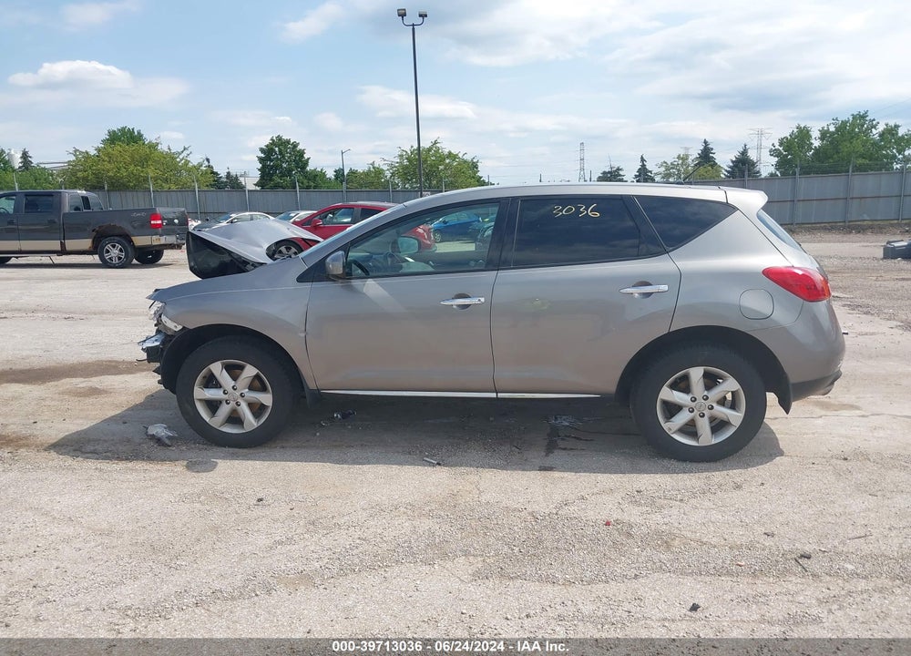 2010 NISSAN MURANO S VIN: JN8AZ1MWXAW101628