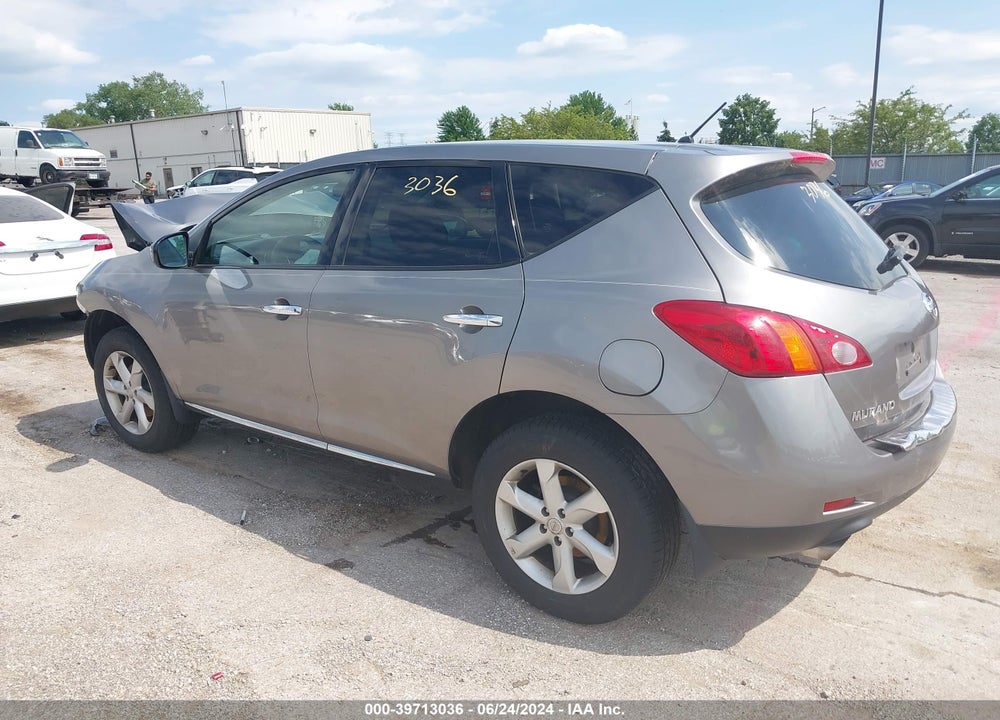 2010 NISSAN MURANO S VIN: JN8AZ1MWXAW101628