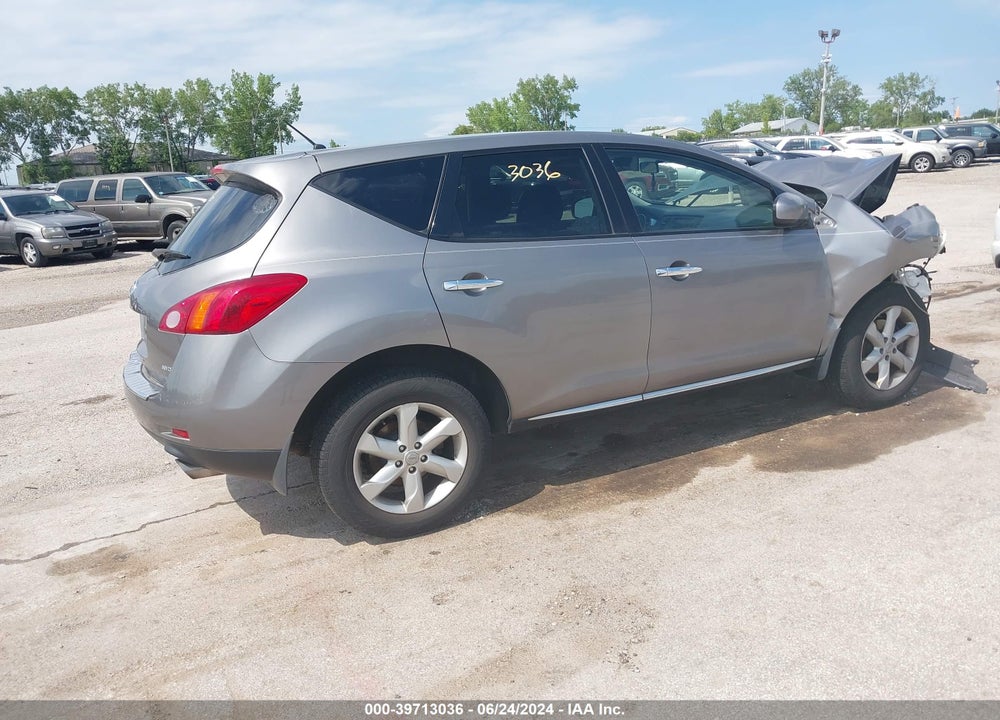 2010 NISSAN MURANO S VIN: JN8AZ1MWXAW101628