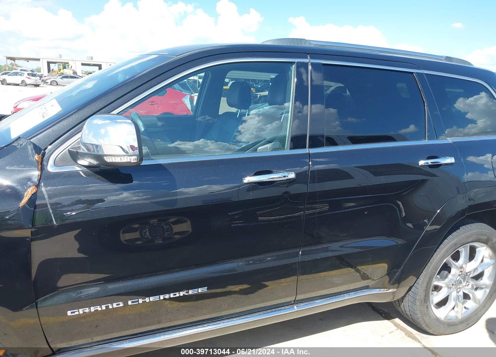 2014 JEEP GRAND CHEROKEE SUMMIT VIN: 1C4RJEJT0EC133681