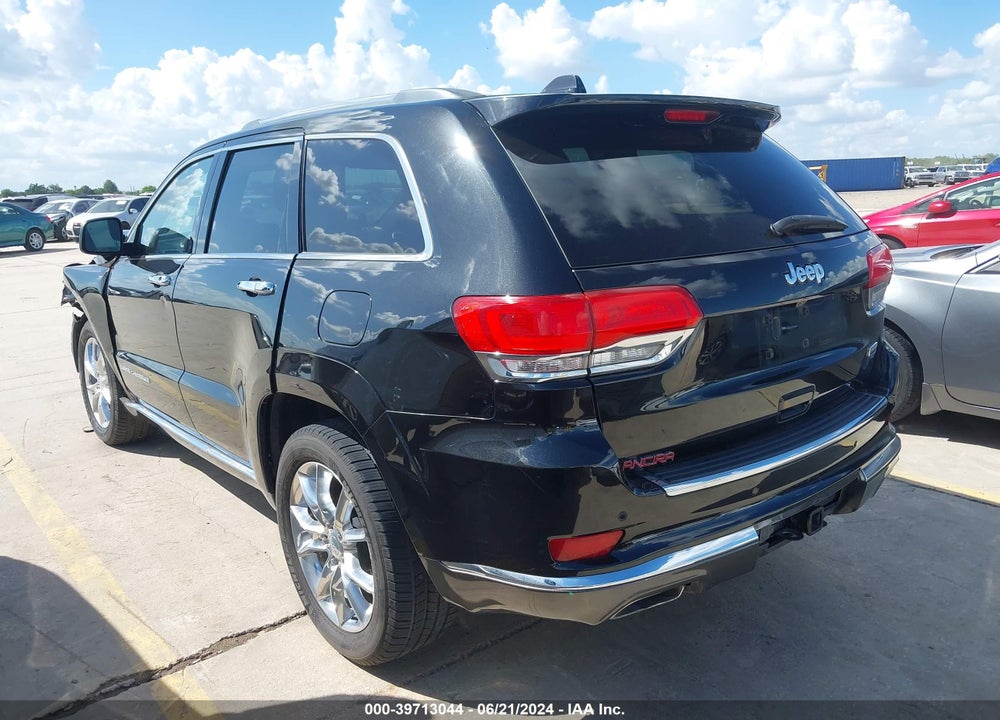2014 JEEP GRAND CHEROKEE SUMMIT VIN: 1C4RJEJT0EC133681