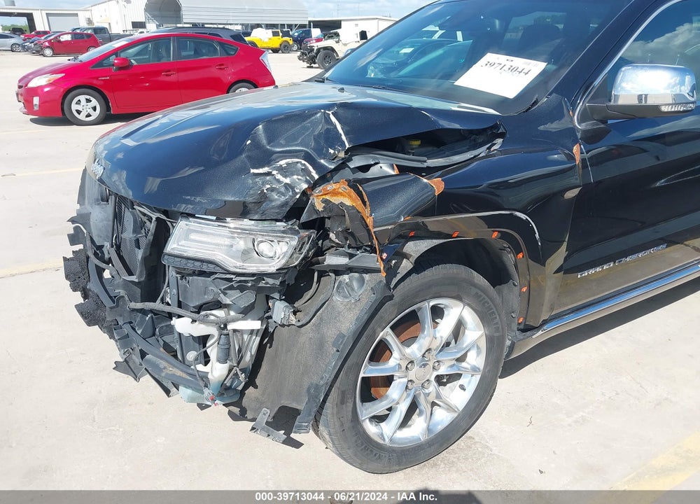 2014 JEEP GRAND CHEROKEE SUMMIT VIN: 1C4RJEJT0EC133681