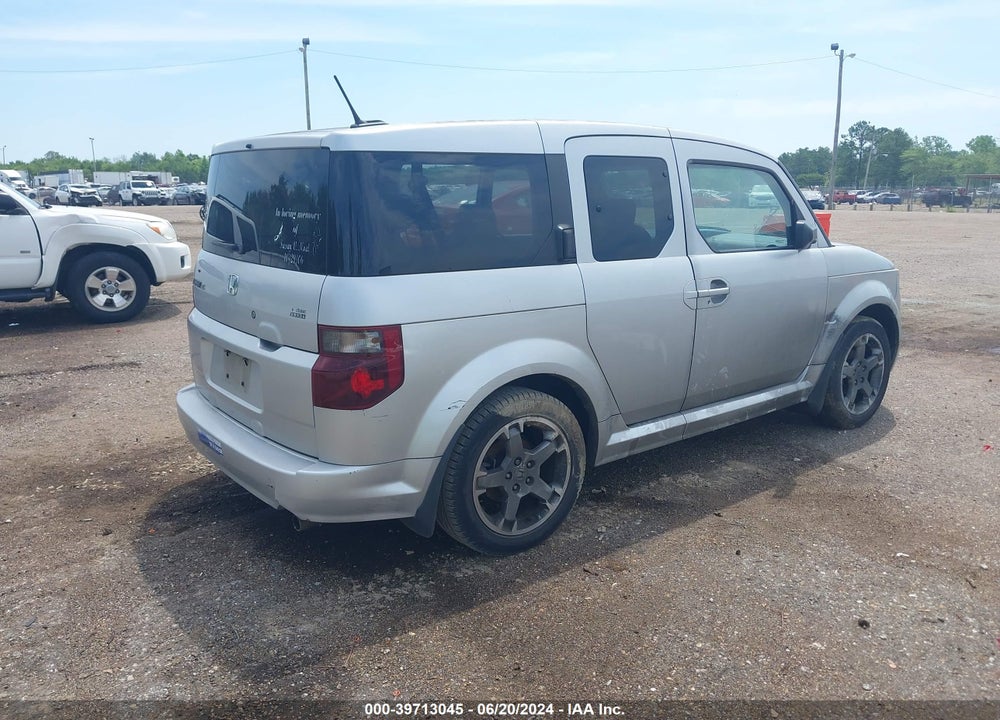 2007 HONDA ELEMENT SC VIN: 5J6YH18967L008224
