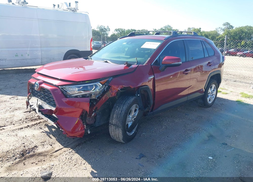 2021 TOYOTA RAV4 HYBRID XLE VIN: JTMRWRFV6MD118775