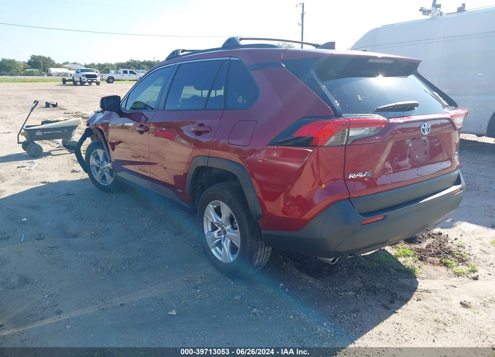 2021 TOYOTA RAV4 HYBRID XLE VIN: JTMRWRFV6MD118775