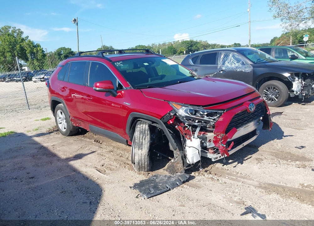 2021 TOYOTA RAV4 HYBRID XLE VIN: JTMRWRFV6MD118775