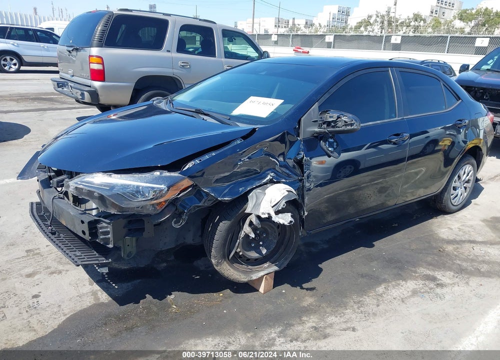 2019 TOYOTA COROLLA LE VIN: 5YFBURHE9KP904293