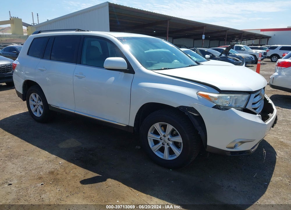 2013 TOYOTA HIGHLANDER SE V6 VIN: 5TDBK3EH3DS270586