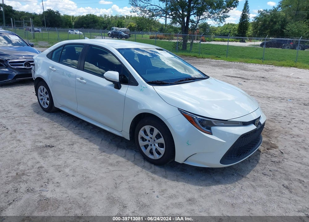 2021 TOYOTA COROLLA LE VIN: JTDEPMAE4MJ124484