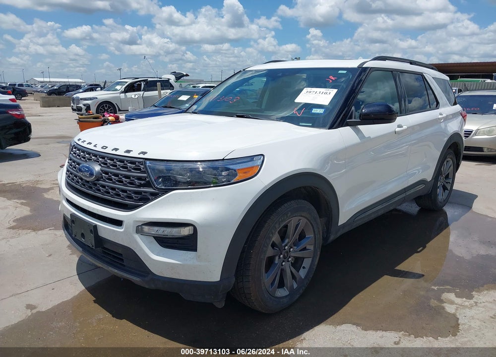 2022 FORD EXPLORER XLT VIN: 1FMSK7DH9NGA21404