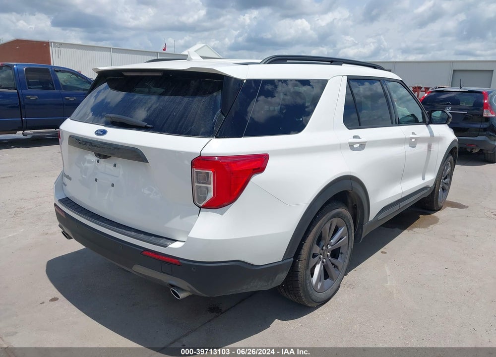2022 FORD EXPLORER XLT VIN: 1FMSK7DH9NGA21404