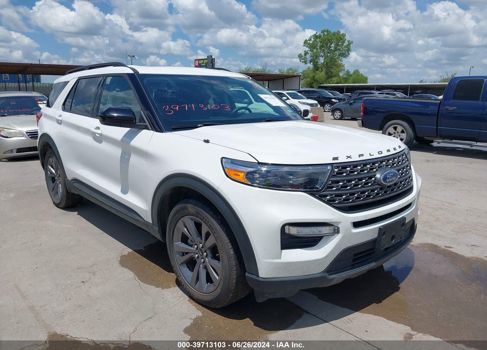 2022 FORD EXPLORER XLT VIN: 1FMSK7DH9NGA21404