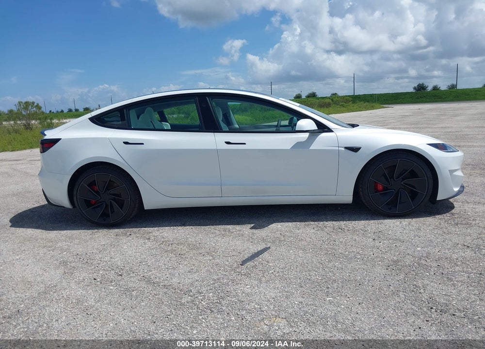 2024 TESLA MODEL 3 VIN: 5YJ3E1ET4RF768327