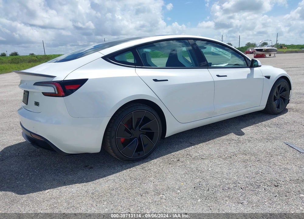 2024 TESLA MODEL 3 VIN: 5YJ3E1ET4RF768327