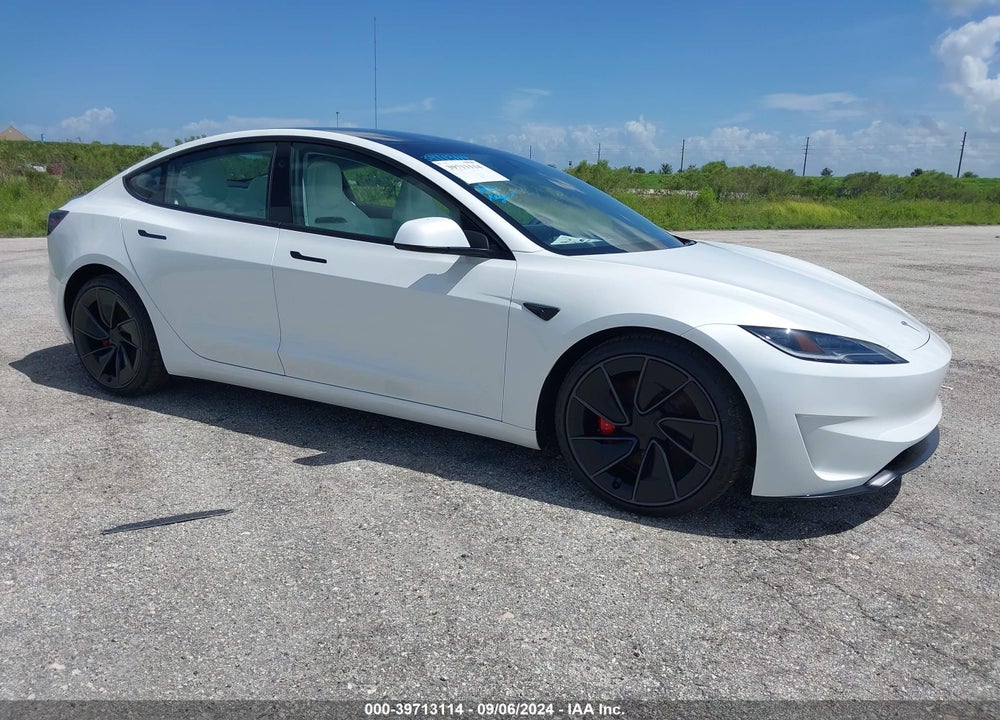 2024 TESLA MODEL 3 VIN: 5YJ3E1ET4RF768327