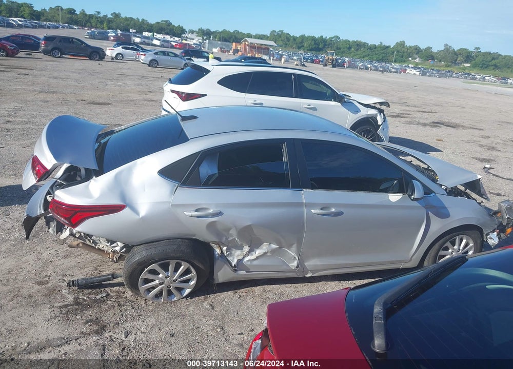 2022 HYUNDAI ACCENT SEL VIN: 3KPC24A69NE172267