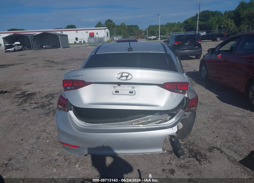2022 HYUNDAI ACCENT SEL VIN: 3KPC24A69NE172267
