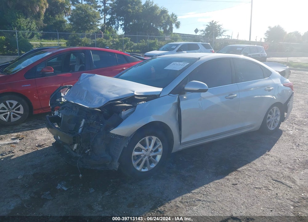 2022 HYUNDAI ACCENT SEL VIN: 3KPC24A69NE172267
