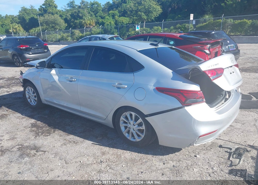 2022 HYUNDAI ACCENT SEL VIN: 3KPC24A69NE172267