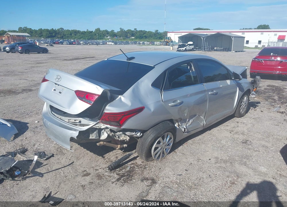 2022 HYUNDAI ACCENT SEL VIN: 3KPC24A69NE172267
