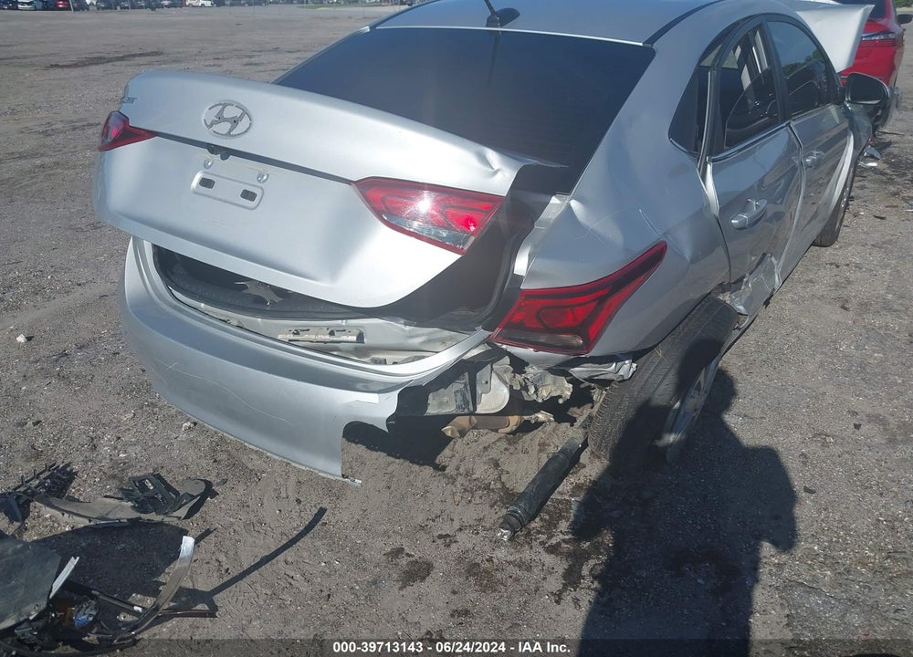 2022 HYUNDAI ACCENT SEL VIN: 3KPC24A69NE172267