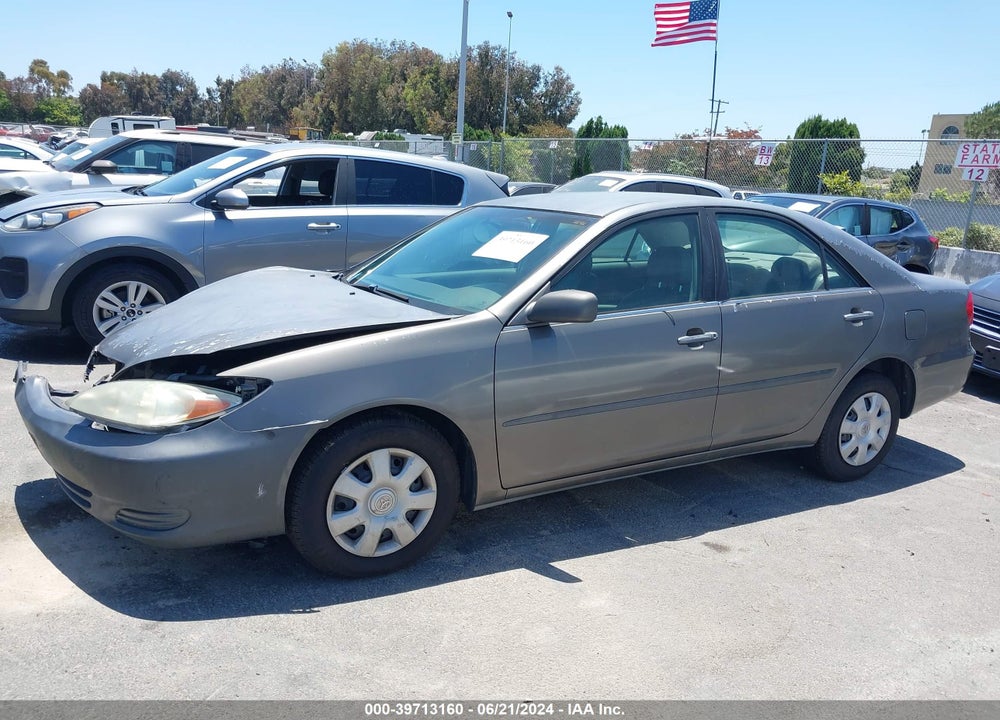 2003 TOYOTA CAMRY LE VIN: 4T1BE32K73U725906
