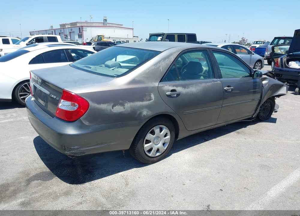 2003 TOYOTA CAMRY LE VIN: 4T1BE32K73U725906