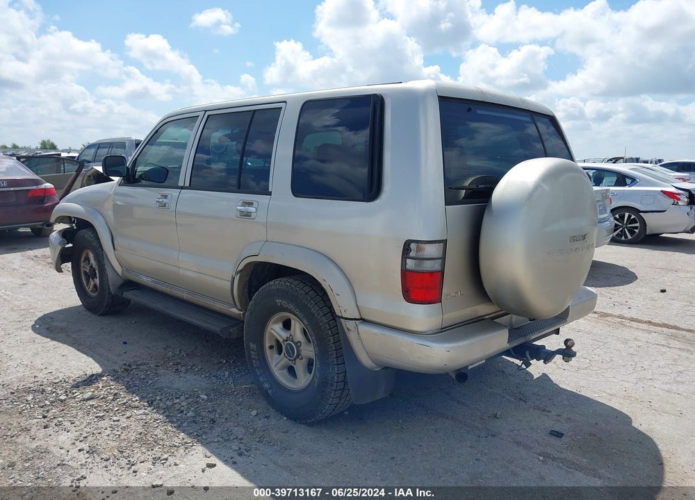 1999 ISUZU TROOPER S VIN: JACDJ58X1X7923178