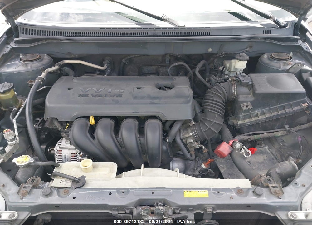 2008 TOYOTA COROLLA CE VIN: 2T1BR32E58C892868