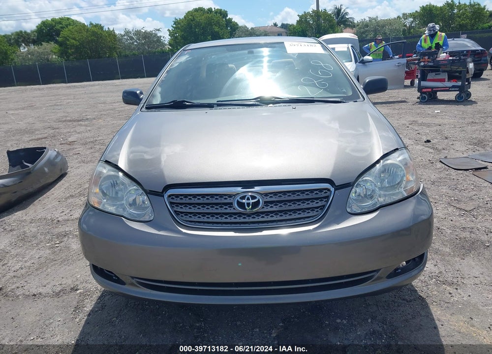 2008 TOYOTA COROLLA CE VIN: 2T1BR32E58C892868