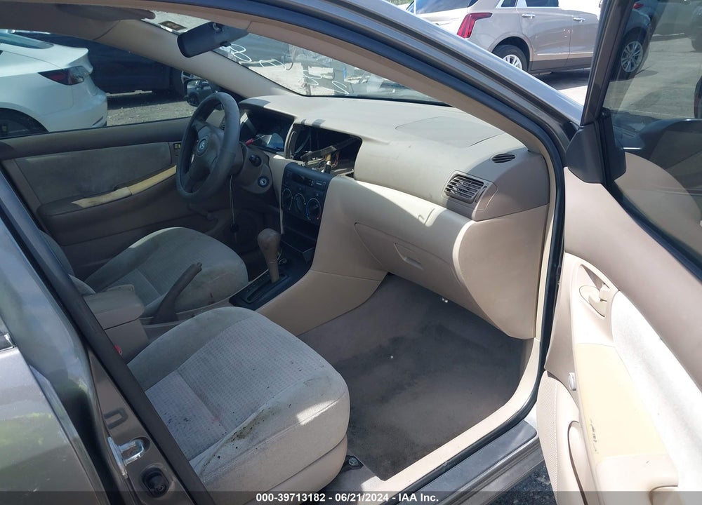 2008 TOYOTA COROLLA CE VIN: 2T1BR32E58C892868