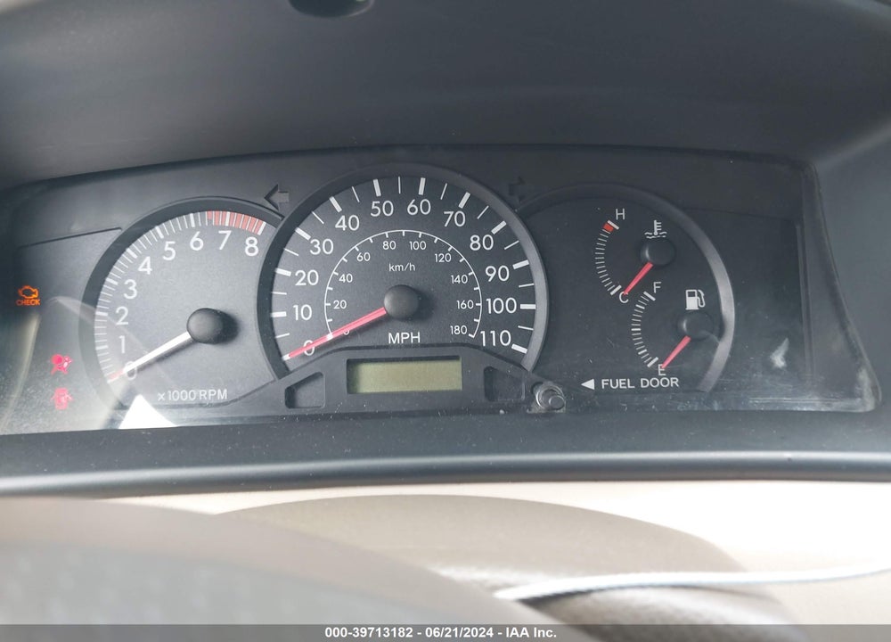 2008 TOYOTA COROLLA CE VIN: 2T1BR32E58C892868