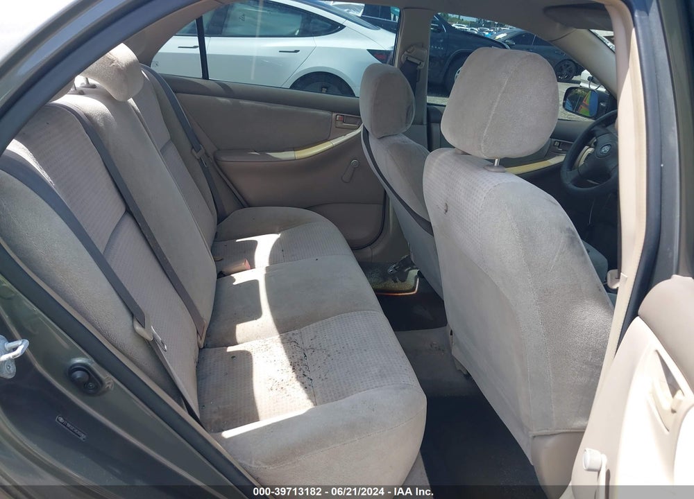 2008 TOYOTA COROLLA CE VIN: 2T1BR32E58C892868