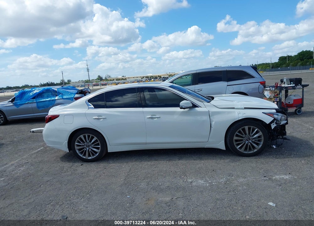 2021 INFINITI Q50 LUXE VIN: JN1EV7BP9MM700837