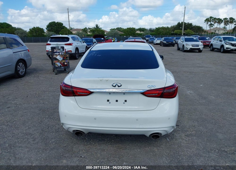 2021 INFINITI Q50 LUXE VIN: JN1EV7BP9MM700837