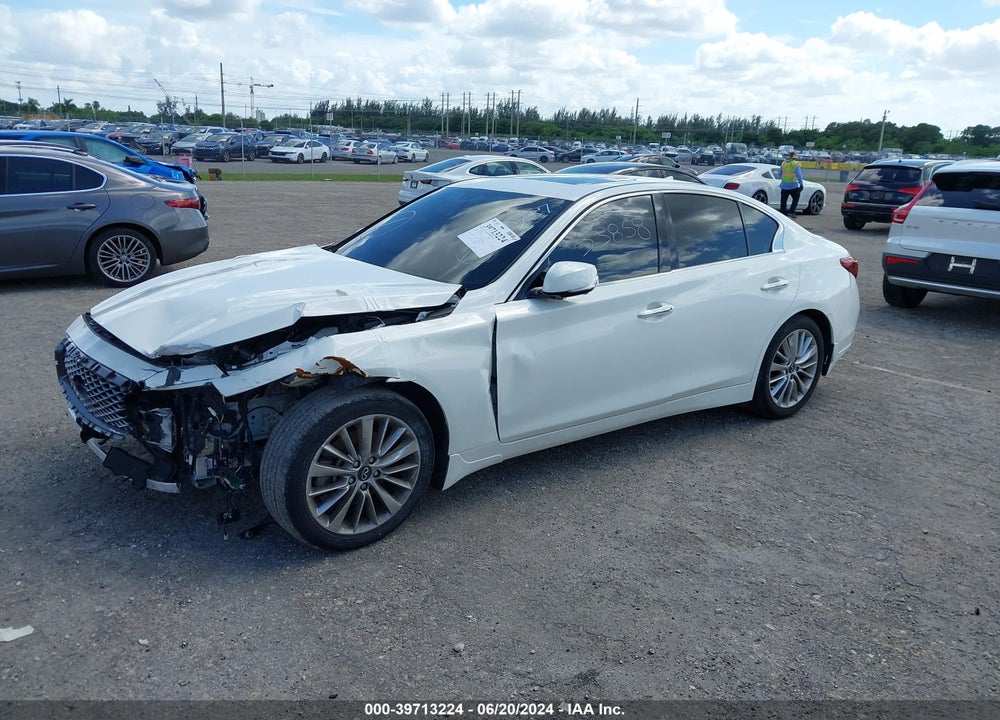 2021 INFINITI Q50 LUXE VIN: JN1EV7BP9MM700837